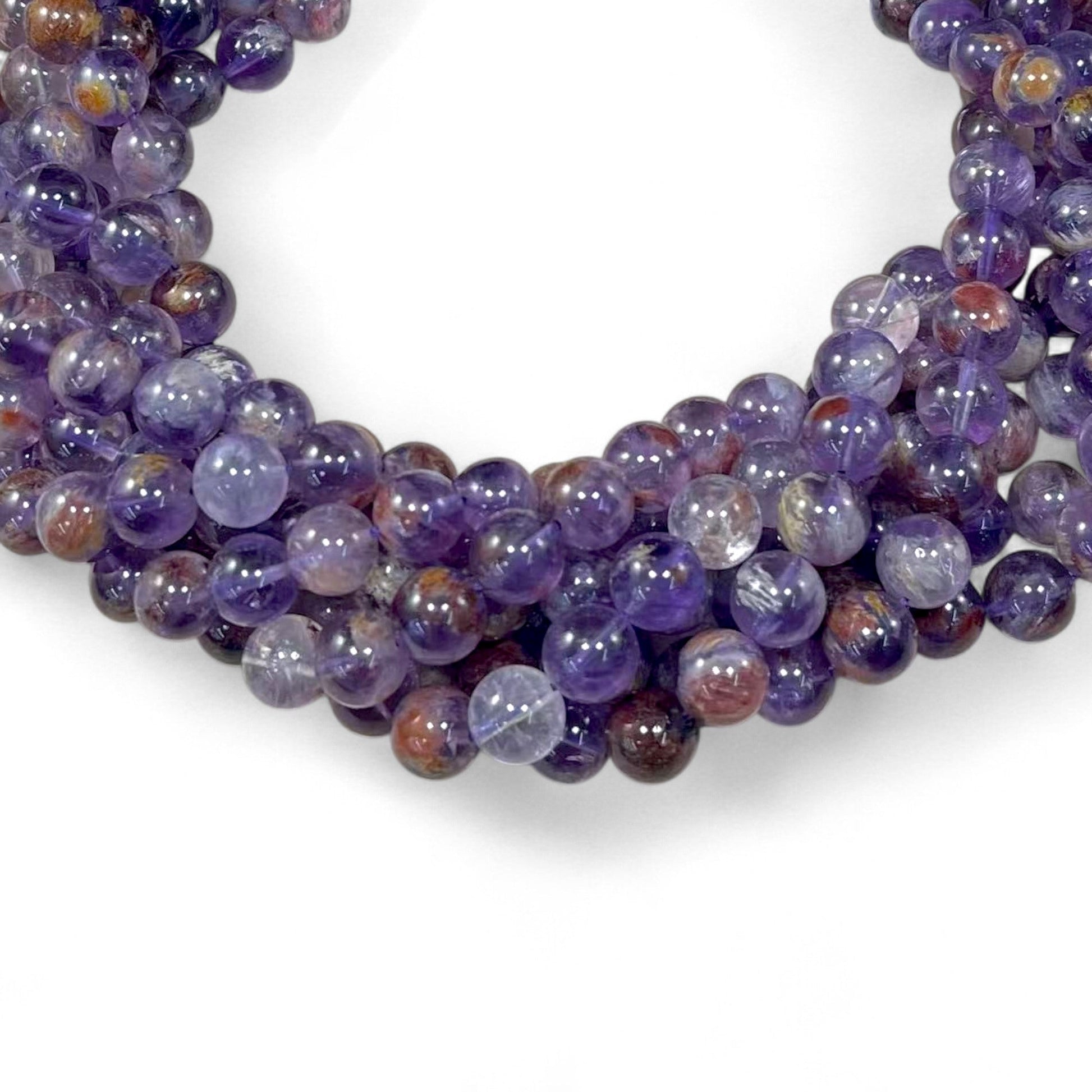 Amethyst w/ Hematite Inclusions aka Auralite 23 Round-1