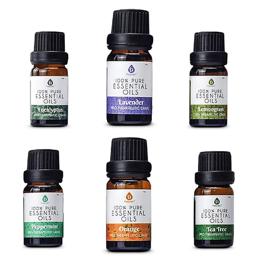 6 Pack of 100% Pure Essential Aromatherapy Oils-1