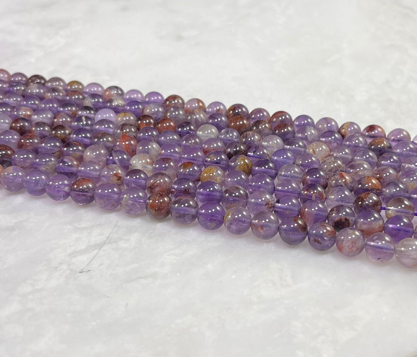 Amethyst w/ Hematite Inclusions aka Auralite 23 Round-3